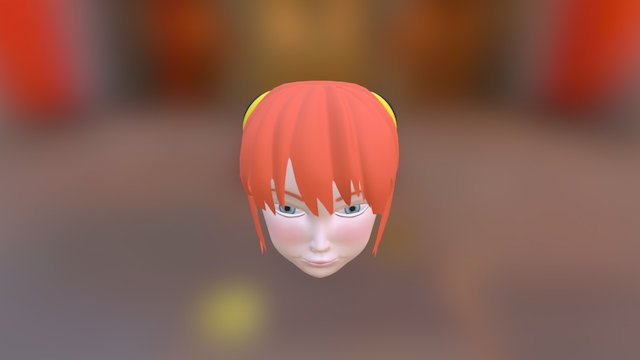 Modélisation d'un personnage(tête) 3D Model