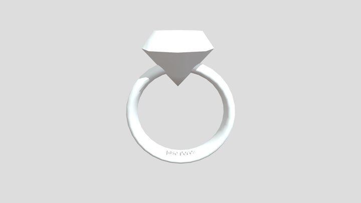 Diamond Ring 3D Model