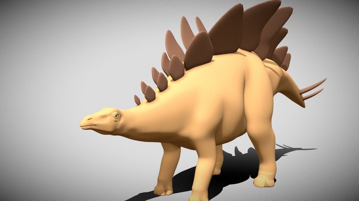 Stegosaur 3D Model