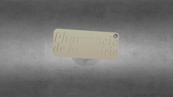 Pharmacie De La Mairie 3D Model