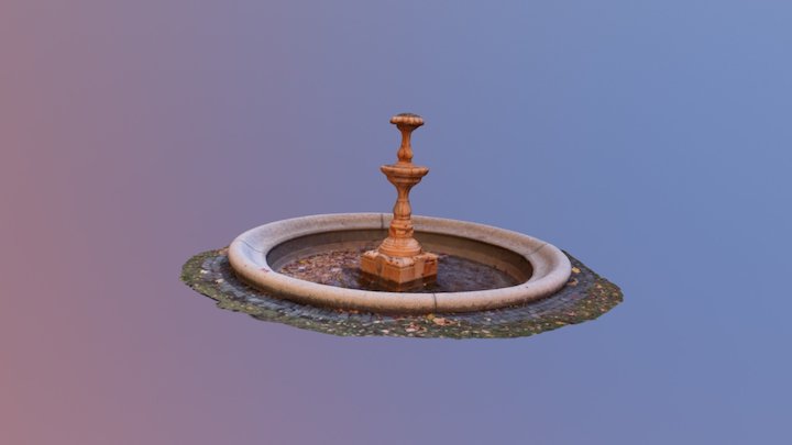 Fountain 3D Model