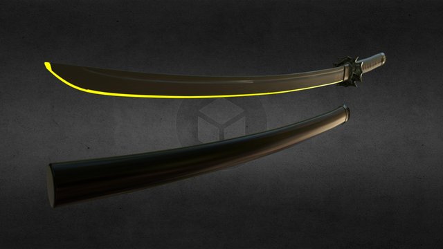 Muramasa Katana 3D Model