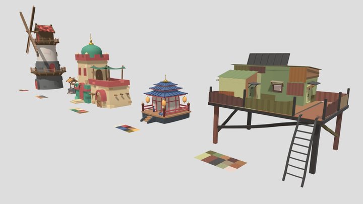 [ДЗ] Покраска 3D Model