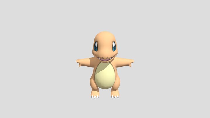 Charmander – Free 3D Model STL