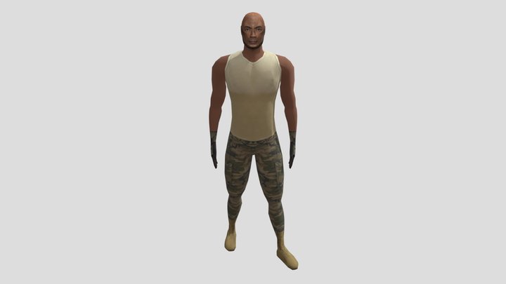 bodybuilder_animation 3D Model