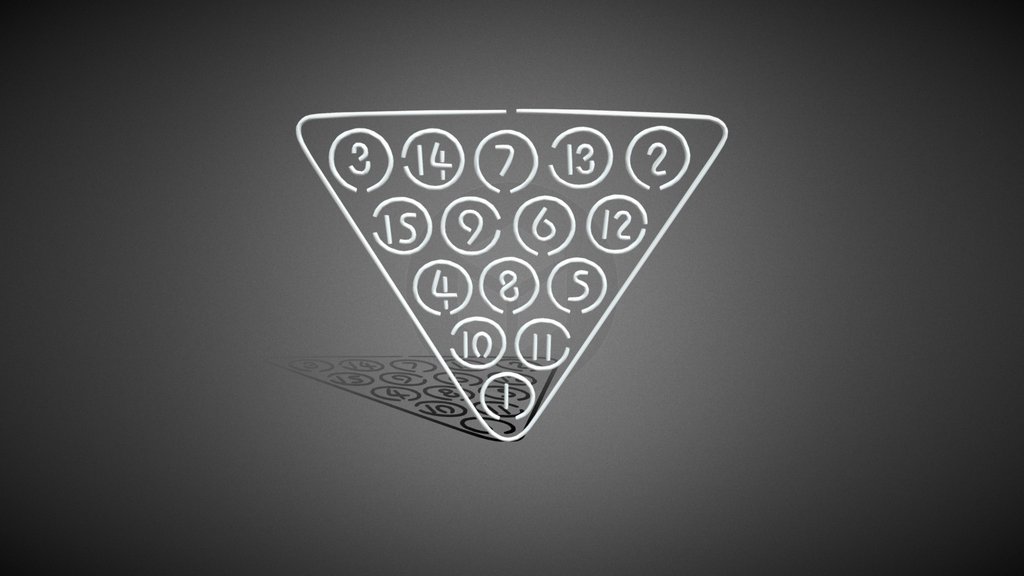 Neon Billiards Rack – World Asset