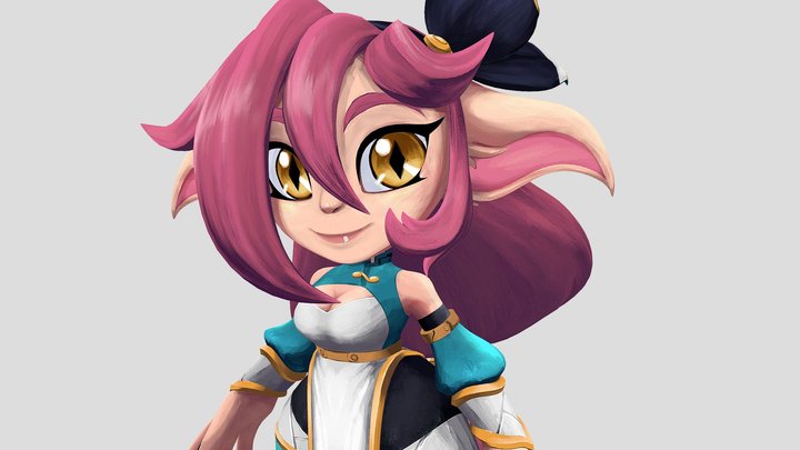 Estelle 3D Model