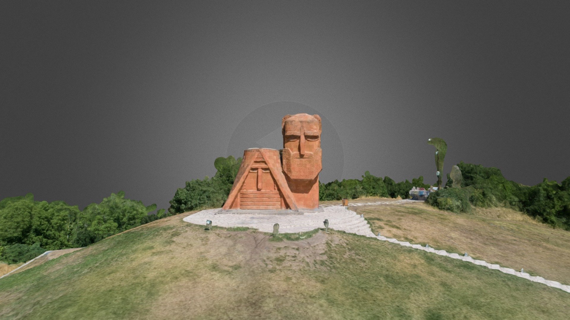 We Are Our Mountains — Sketchfab embed 3D viewer