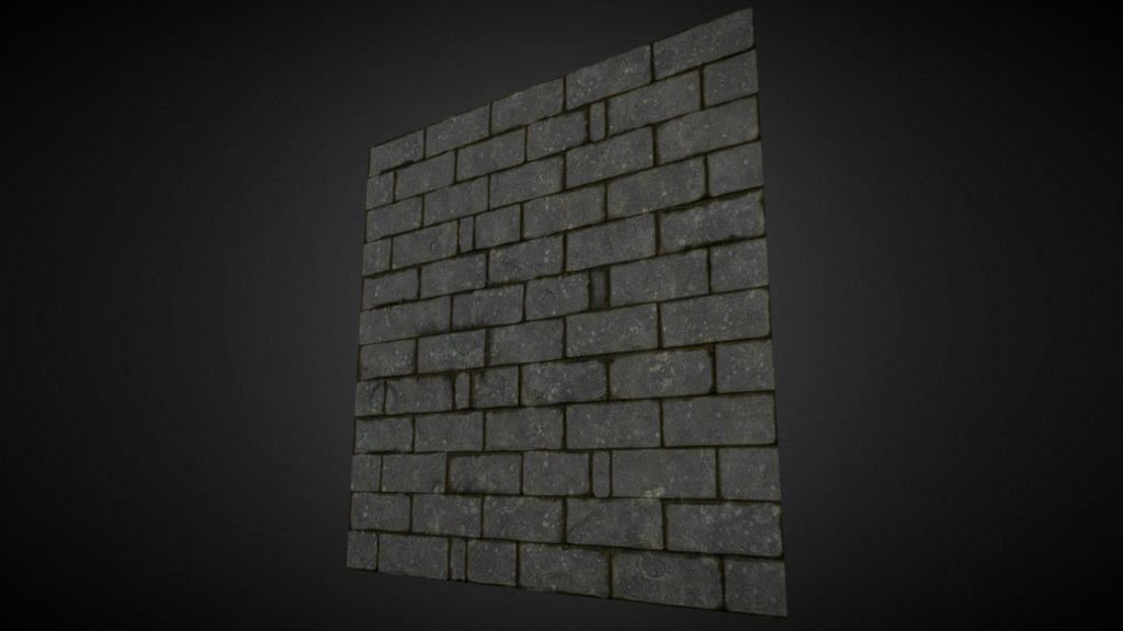 Dungeon_Wall - 3D model by Saaamoth [02d9d71] - Sketchfab