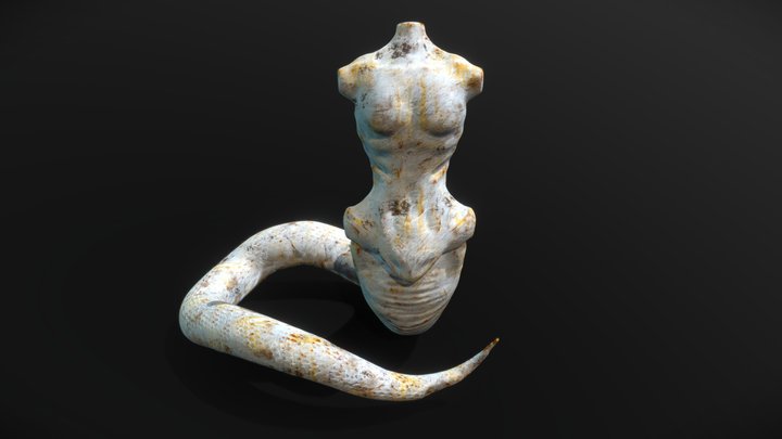 Serpent Sculpt Study 3D Model