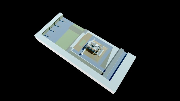 Villa in Tuscany V2 3D Model