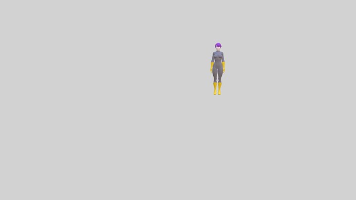 Animação De Personagens- Avaliação 1 Completa 3D Model