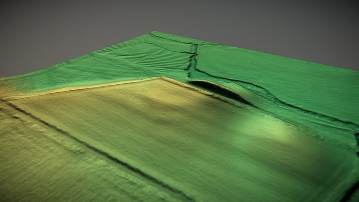 Burrowses Camp, Northumberland (UK) – Modelo 3D gratuito STL