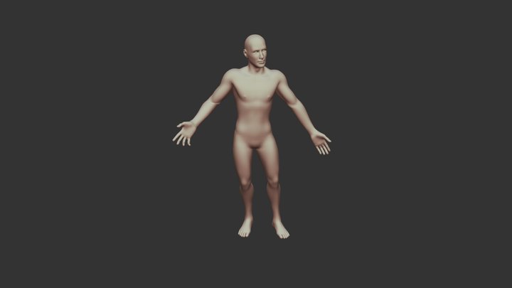 3d Male 3D Model