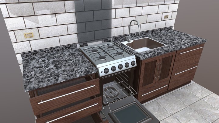 Kitchen 3D Model