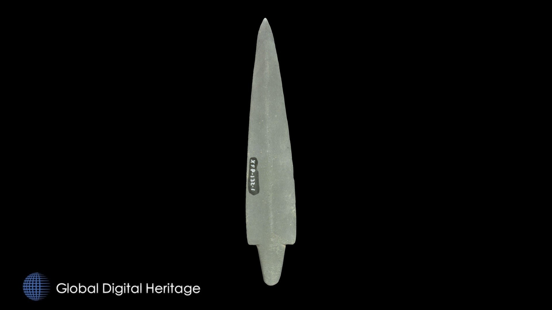XFP-132 Slate end blade, Sanak Island, Alaska.