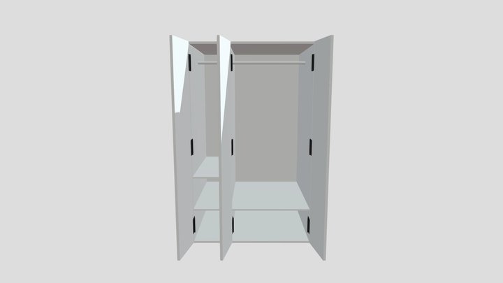 Modern Wooden Wardrobe | Stylish Bedroom Almirah