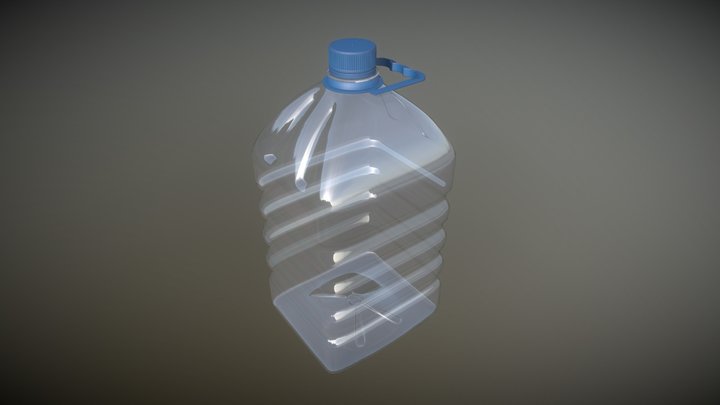 Empty bottle 3D Model