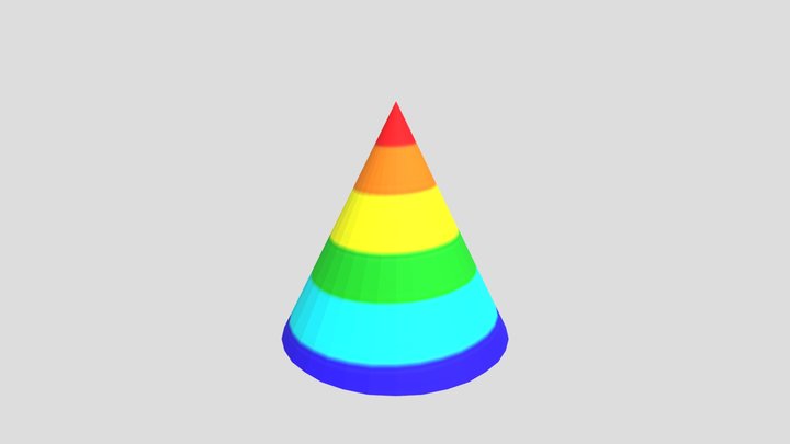Party hat for gorilla tag fangame! 3D Model