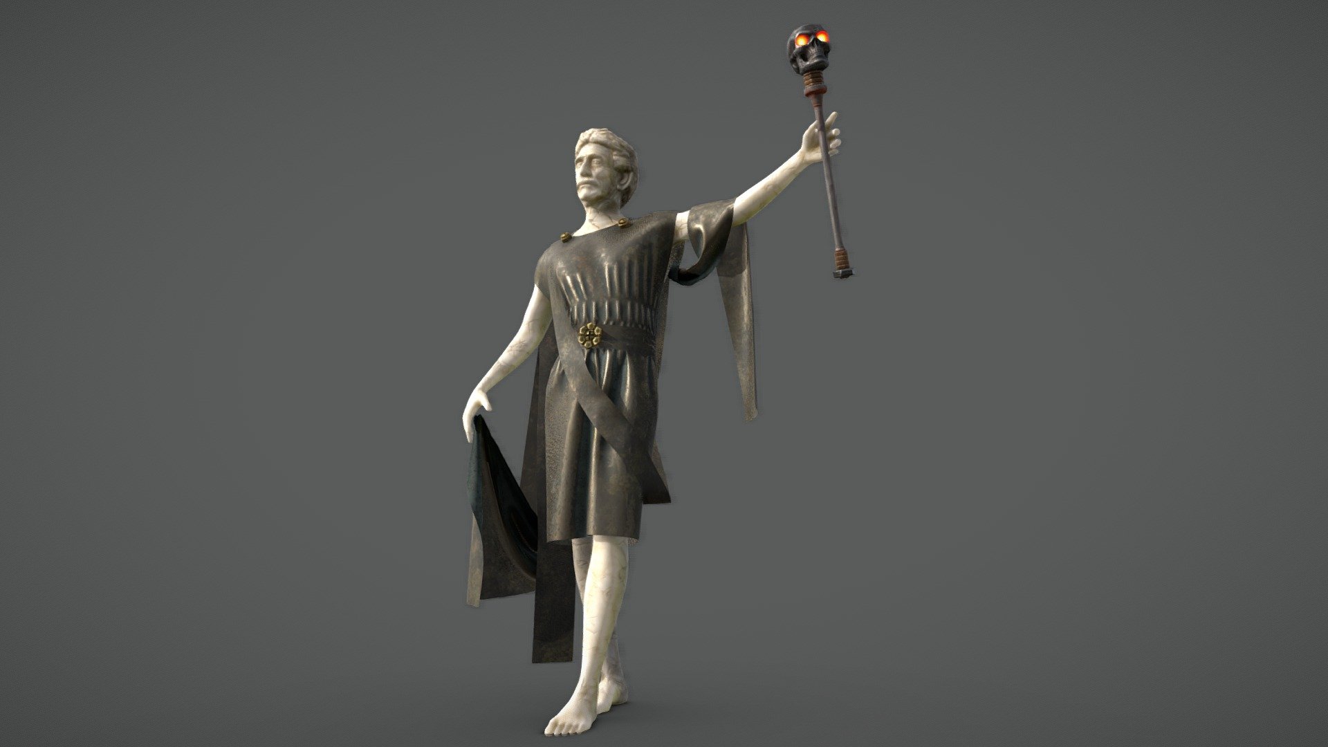 Technomancer Vico Statue