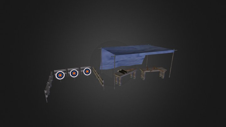 Archer Stall Model 3D Model