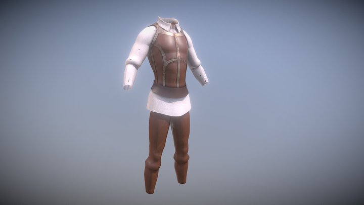 000 Skyrim Armor Test 31022 3D Model