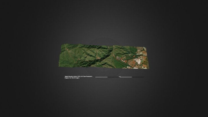 安宁_黑风山 – Free 3D Model STL