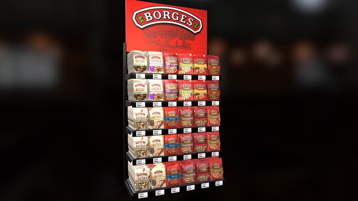 BORGES GONDOLA SUPERMERCADO – Gratis 3D-model STL