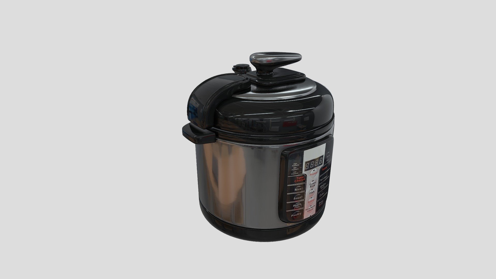 Pressure Cooker Download Free 3D model by Tun.Htet.Paing [02e915c] Sketchfab