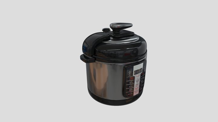 Pressure Cooker 3D Model