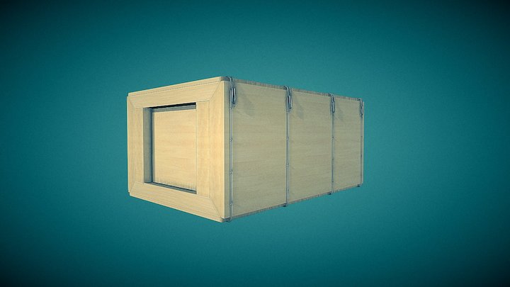 Ammo Crate 3D Model
