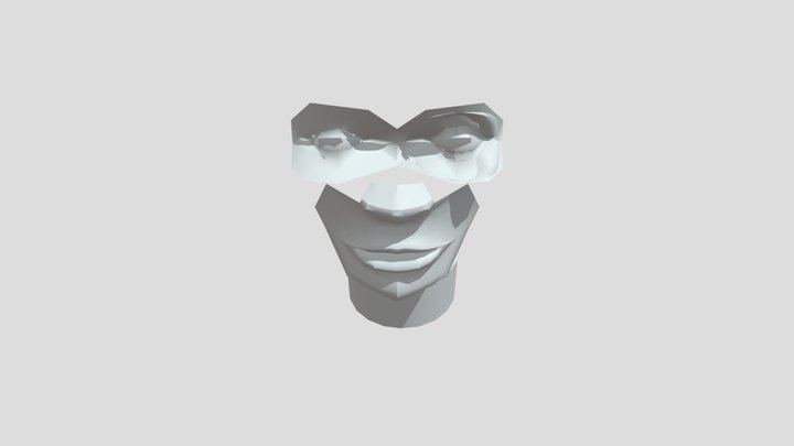 Face and Neck Export 3D Model