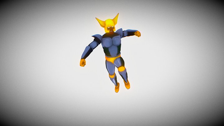 Hiroshi_ Cybort 3D Model
