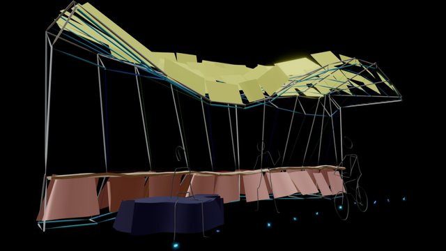 Azud Zaragoza 3D Model