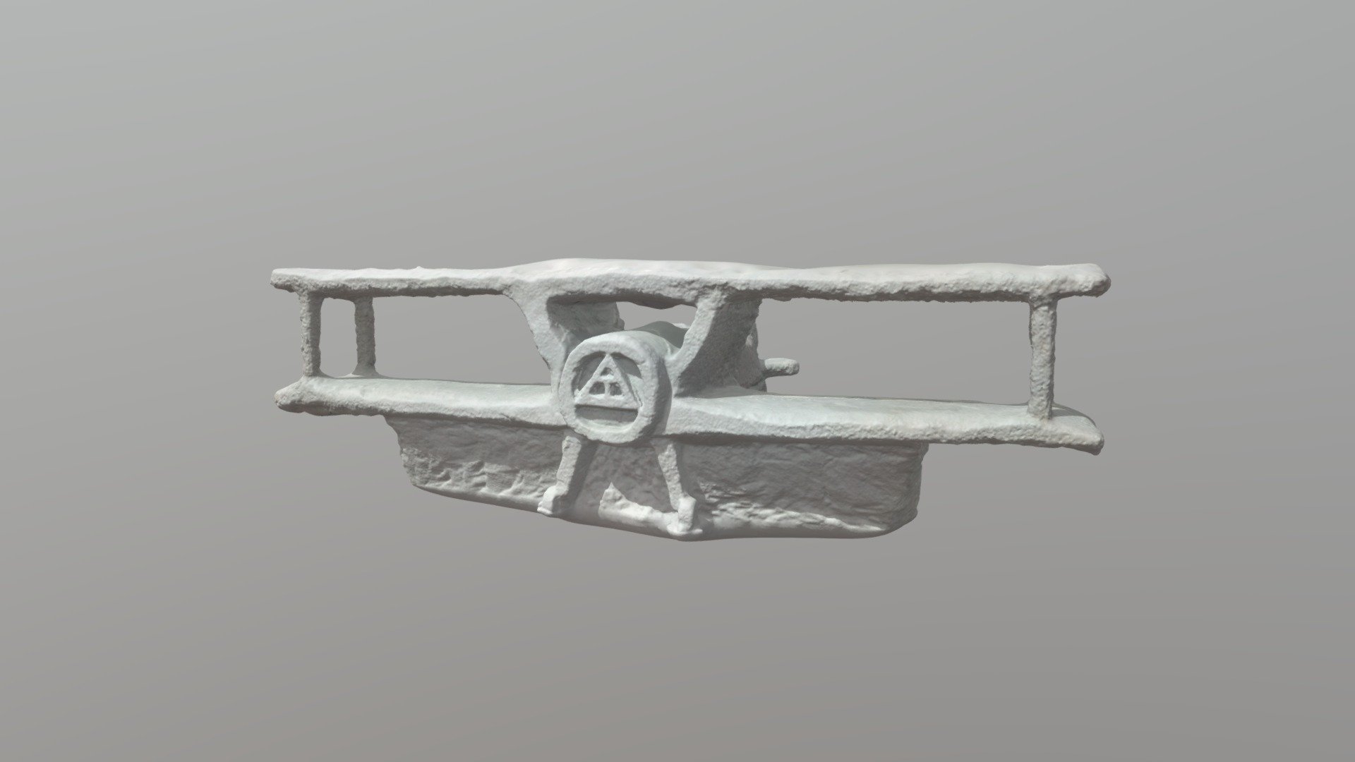 Triangle Biplane - Scanned by the DHSC