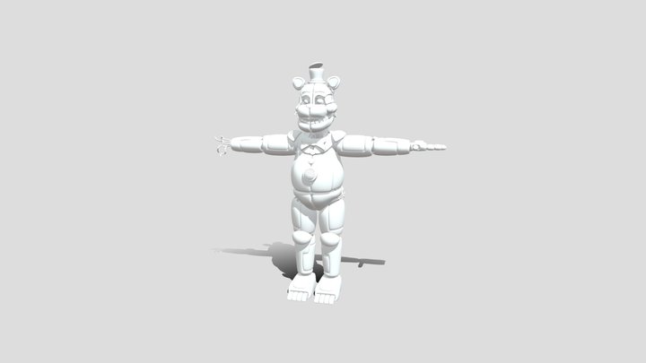 Count the ways Funtime Freddy 3D Model