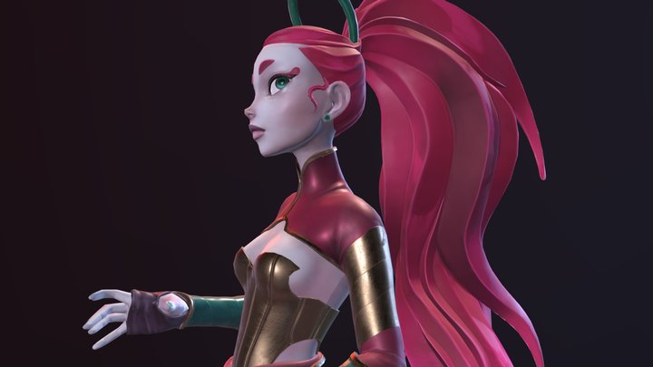 Red 3D Model