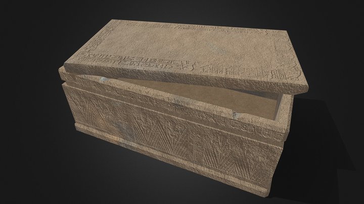 Tomb Coffin 3D Model