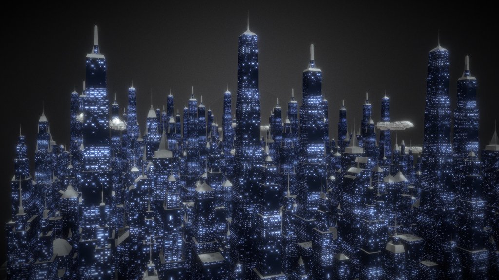 Cyberpunk city