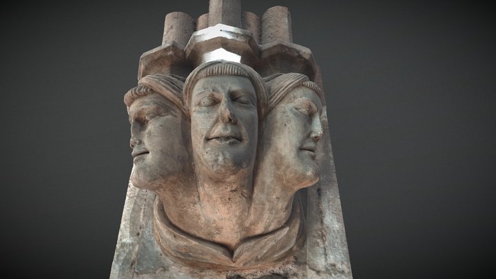 Ménsulas del Monasterio de Veruela (Tarazona) 3D Model