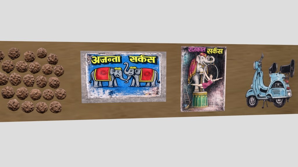 INDIAN DHABA WALL
