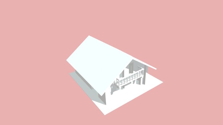 Ens chalet 3D Model