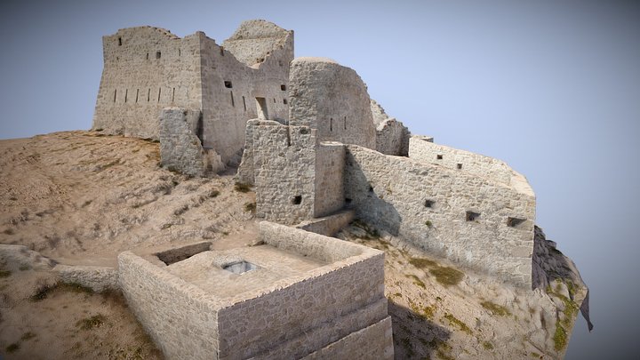 "Fortica" fortress, early 17th century 3D Model