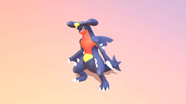 garchomp 3D Model