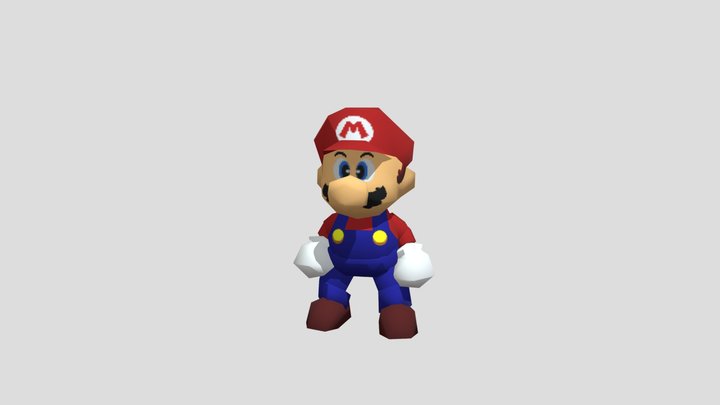 Mario 64 Oddysey All Animations Final Ver 2025 3D Model