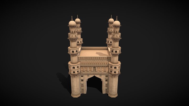 Charminar (Indian monuments) 3D Model