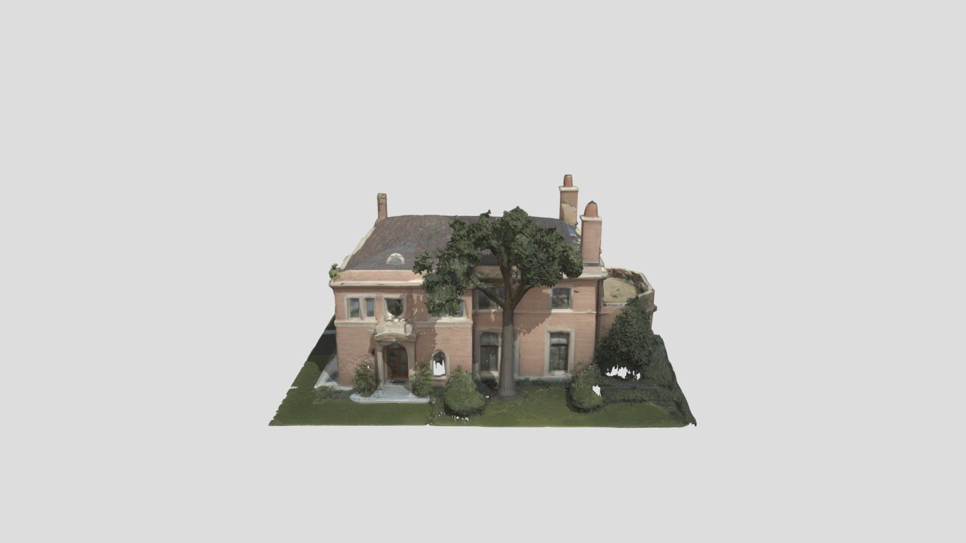 Elegant Manor - Download Free 3D model by tiptopk2025 [02f36c6] - Sketchfab
