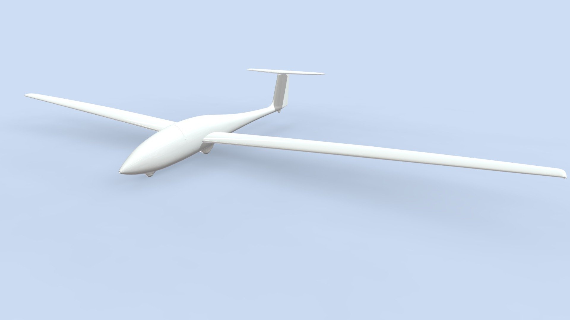 Glider From CAD 3D model by Laser Design (Laserdesign) [02f3e0b