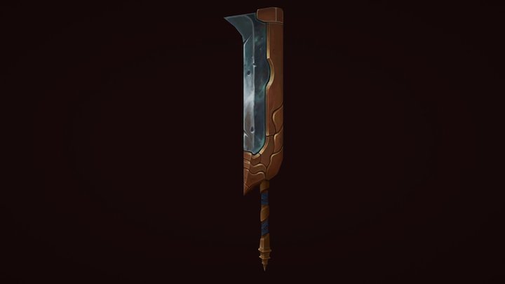 Rune Sword 3D Model