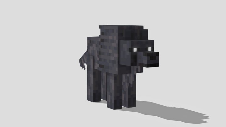 Dire wolf 3D Model
